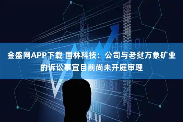 金盛网APP下载 国林科技：公司与老挝万象矿业的诉讼事宜目前尚未开庭审理
