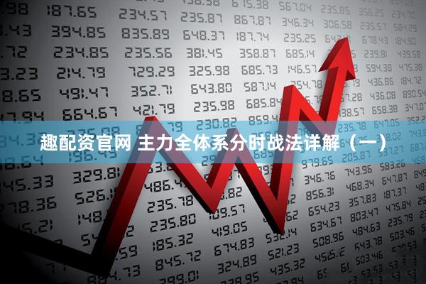 趣配资官网 主力全体系分时战法详解（一）